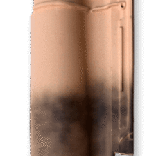 Flamed paja finish – textured golden-beige tone with flamed rustic effect