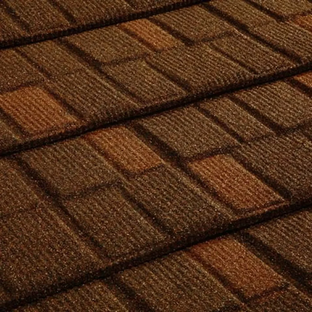 Copper brown finish – warm metallic brown with copper undertones