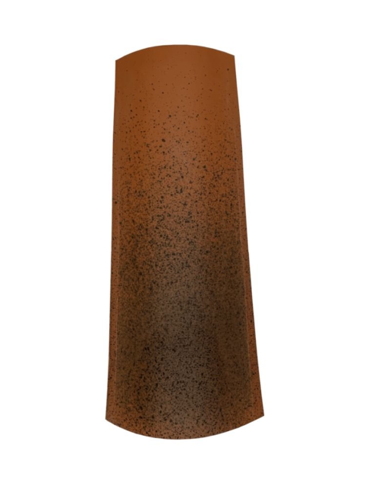 Jaspee red finish – textured deep red tone with natural stone effect