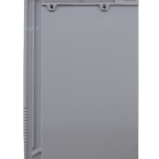 Pepper finish – dark speckled grey tone with textured appearance