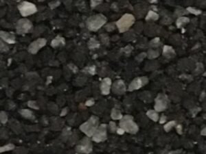 Granite black finish – textured black tone inspired by natural stone