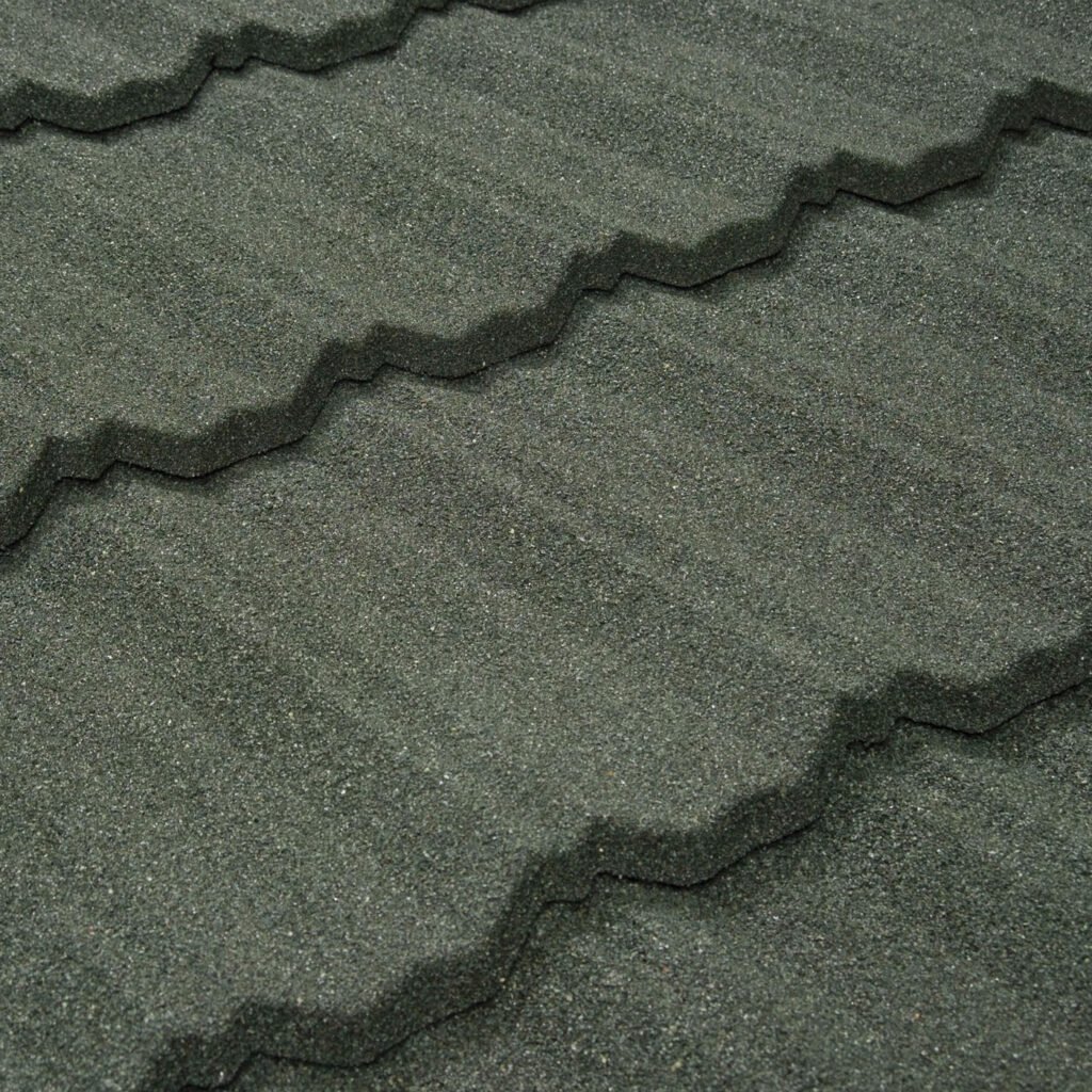 Green stone finish – natural green shade with stone-inspired texture