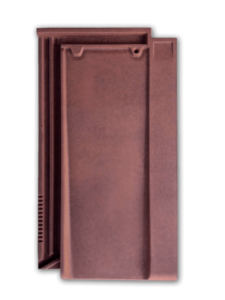 Rustic red finish – warm deep red tone with vintage textured appearance