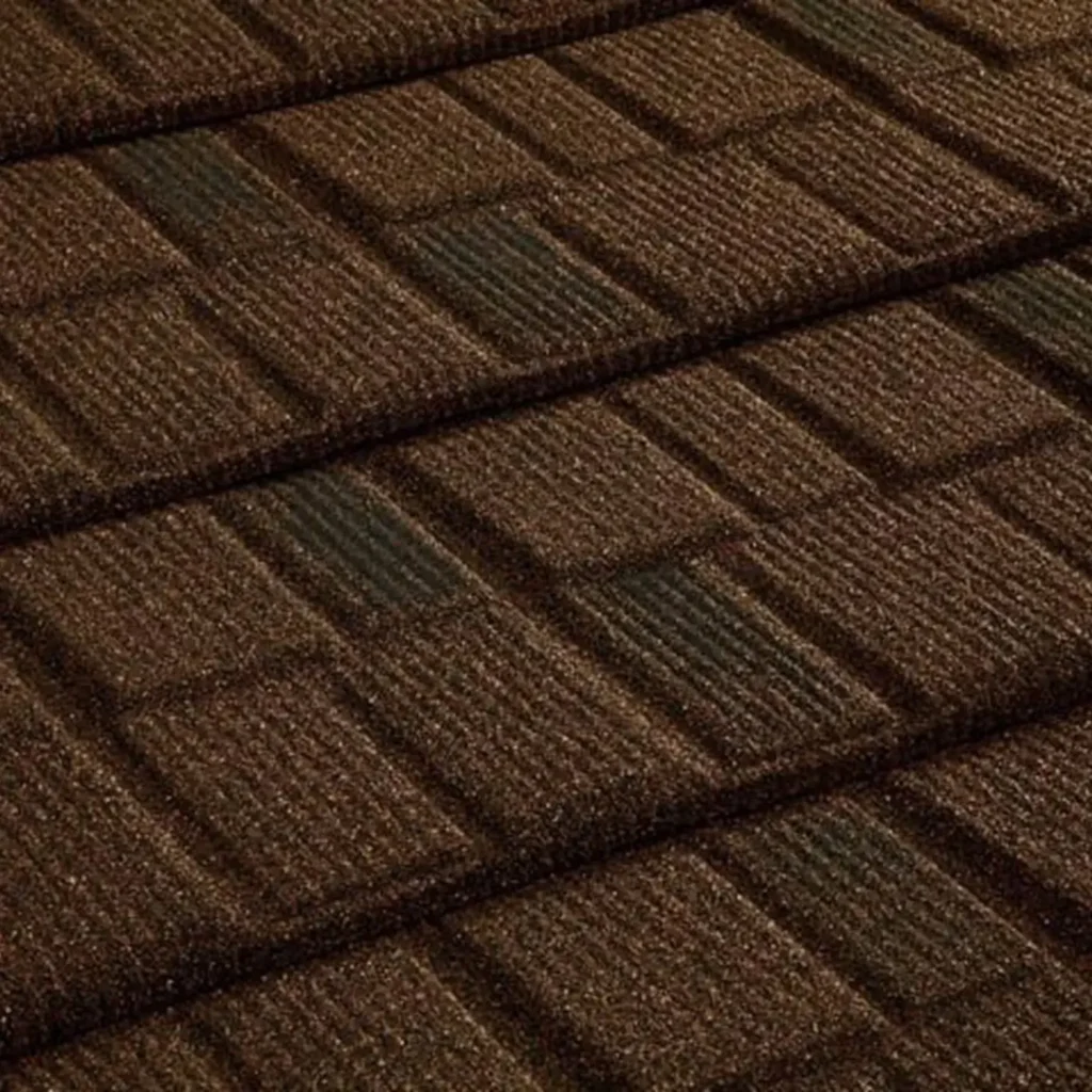 Walnut wood finish – rich dark brown tone with natural grain texture