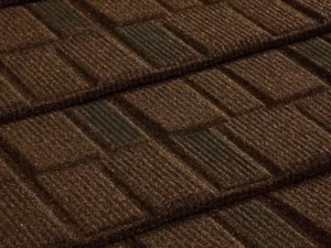 Walnut wood finish – rich dark brown tone with natural grain texture