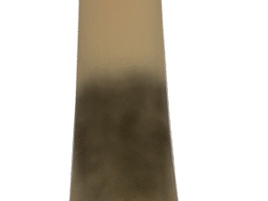 Flamed paja finish – textured golden-beige tone with rustic flamed effect