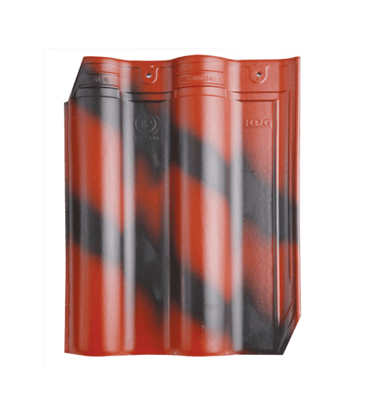 red and black roofing tiles in tiruppur dual color roof tiles for stylish design
